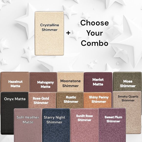 Crystalline Shimmer - Bundle 2 Chromafusion Eye Shadow - Choose Your Combo - Picture 1 of 15